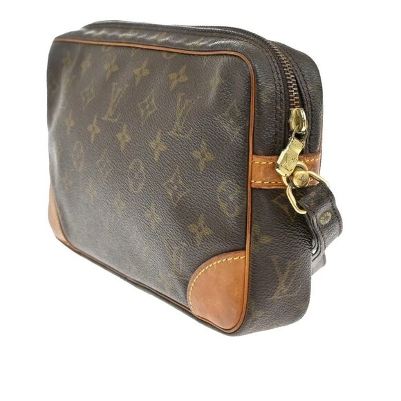 LOUIS VUITTON Marly Dragonne GM Clutch Hand Bag Monogram Brown M51825 62YH393 - Picture 4 of 13